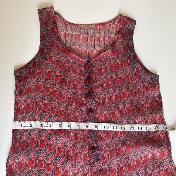 Sandro Silk Sheer Dropwaist Mini Dress Size 1 - Picture 9 of 11